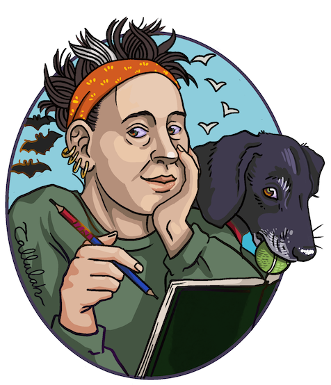 A self portrait with my dog
