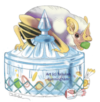 Honduran bat and Panama lollies
