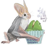 Ghostbat and Kipling frog cake