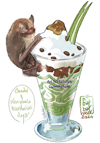 Hardwicke's woolly bat and Cendol